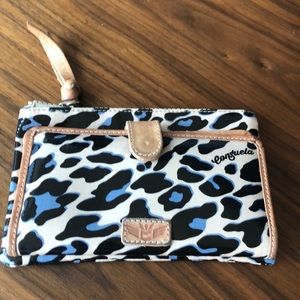 Consuela Blue Jag wallet